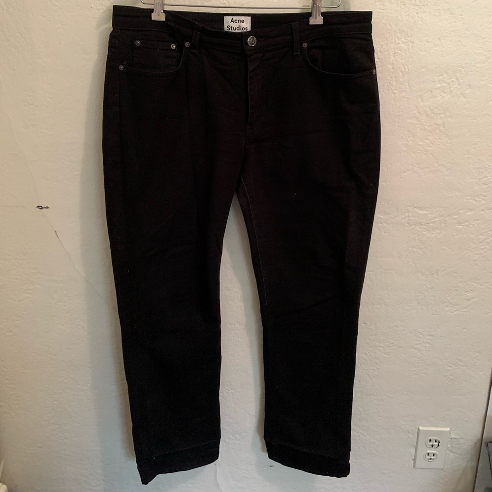 Acne Studios Black Denim Jeans 31x34
